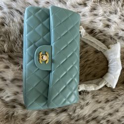 Luxury Quilted Leather Handbag 