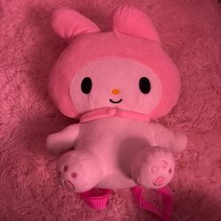 My Melody Plush Backpack 