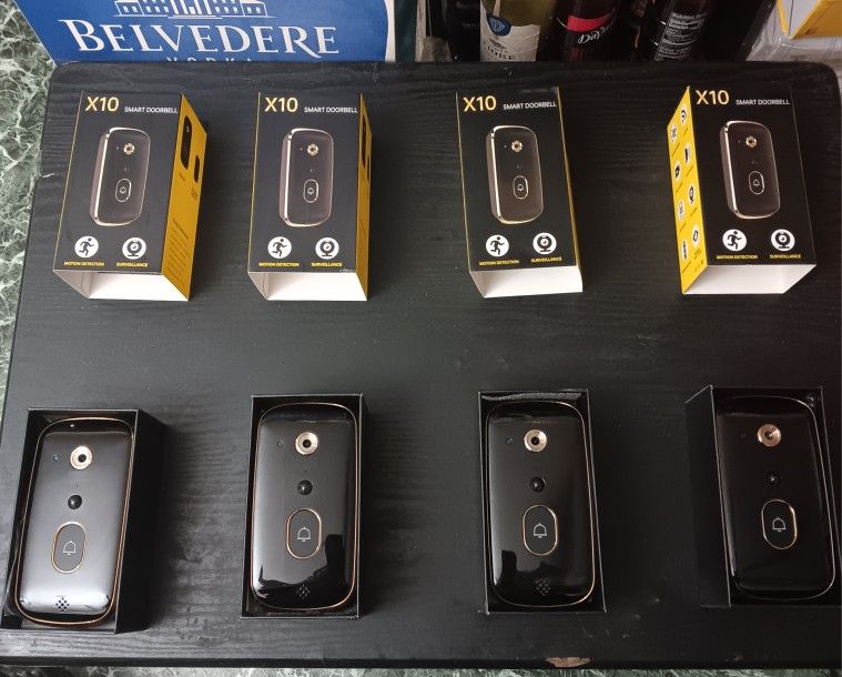 10X SECURITY DOORBELL CAMERA (EACH)
