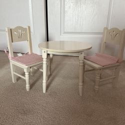 Doll Table And Chairs