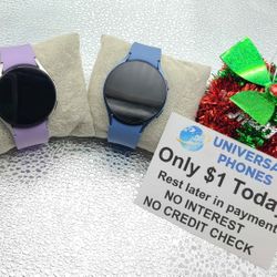 SAMSUNG GALAXY WATCH UNLOCKED NEW IN BOX $1 DOWN TODAY REST IN PAYMENTS.NO CREDIT CHECK 