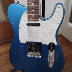 2015 American Fender Telecaster Lake Placid Blue With Upgraded (Seymour Duncan’s Hot Rails)