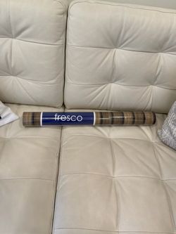 Fresco Wooden Slats Natural Non-Pasted Wallpaper – Brand New, Sealed