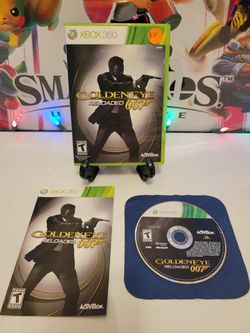 Original Case/Manual for Goldeneye 007 Reloaded XBox 360 NO GAME Good  Condition