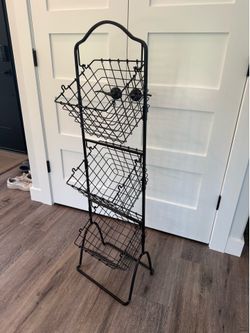 Heavy duty Hanging baskets with rack for fruit or ???