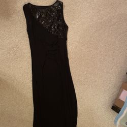 Size 14 Black Long Dress