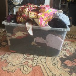 $45 OBO Bucket Full Of Clothes Sizes Range Small To medium 