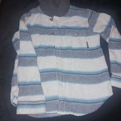Boys Flannel/hoodie