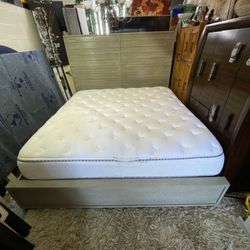King Bed Frame And Mattress 