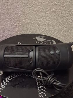 Black Portable Bluetooth Speaker