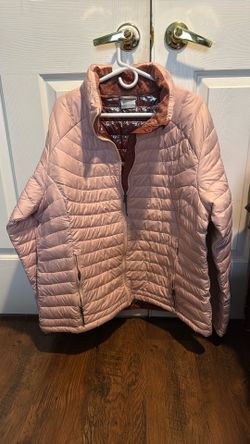 Chamarra Columbia Rosa 2X Nueva