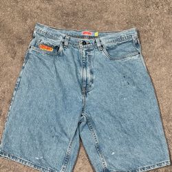 Light Blue Empyer Shorts