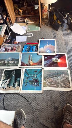 Authentic space Apollo mission prints 5$ each