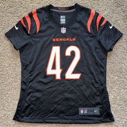 Nike Cincinnati Bengals NFL BMoney Custom Name Orange On Field Jersey Women’s L