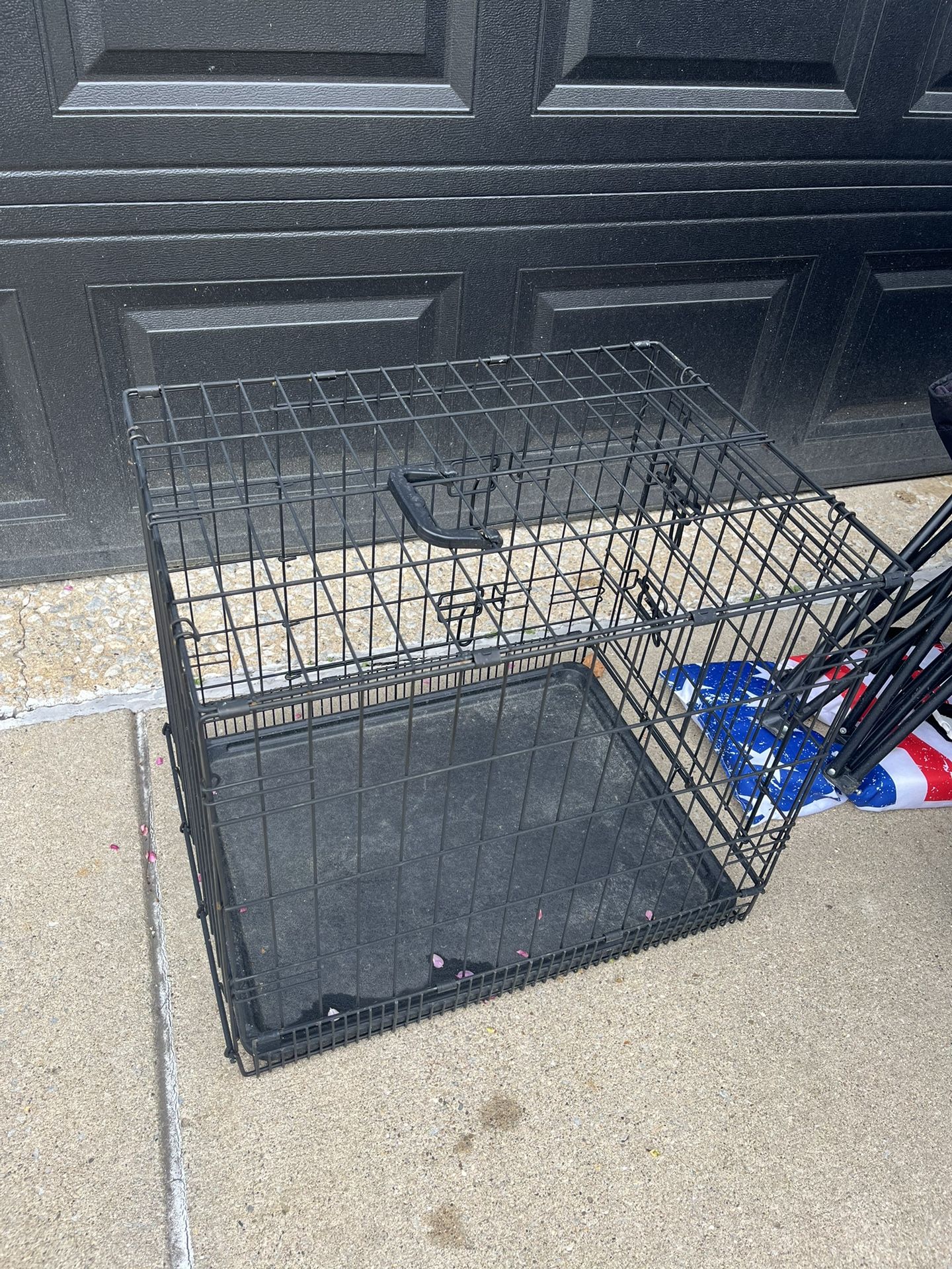 Two Opening Dog Crate