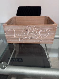 Wedding Favor Box - Rustic