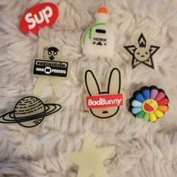 Bad Bunny Bundle Croc Charms