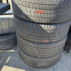 265-60-20 Used Tires 265/60/20 Llantas Usadas