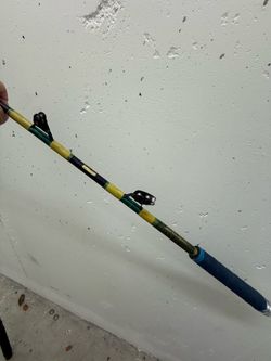 Heavy used trolling rod