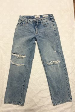 Low Rise Straight Jeans