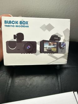 Black Box Dual Channel Lens Car Dash Cam Traffic Video Recorder