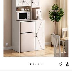 Mini Fridge Cabinet And Storage