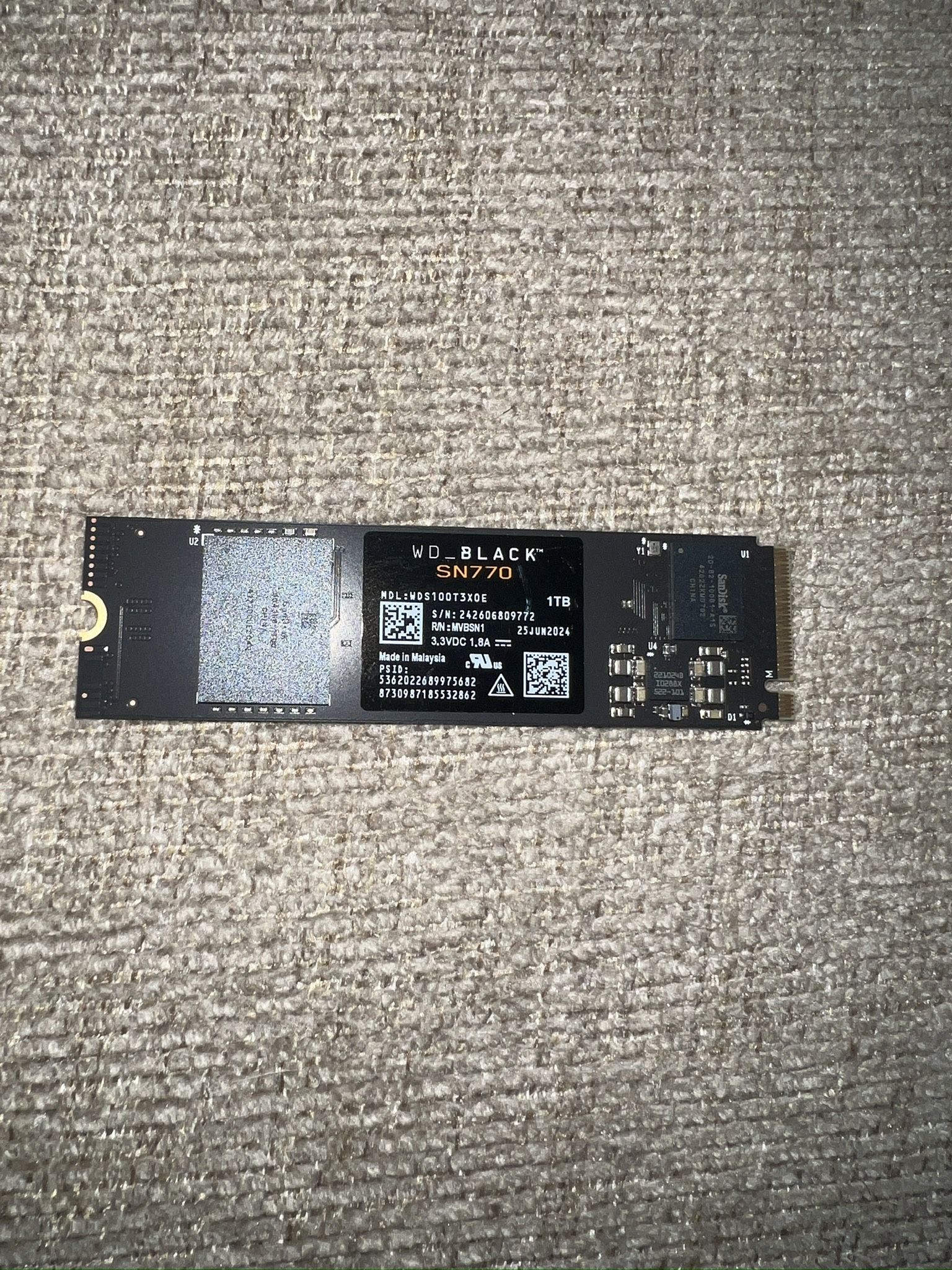 Western Digital 1tb SSD