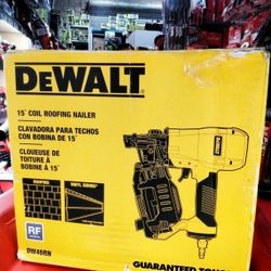 DeWalt 15° Coil Roofing Nailer 