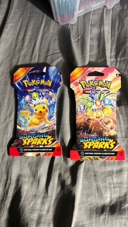 Pokémon Scarlet & Violet Surging Sparks Booster Packs (x2)