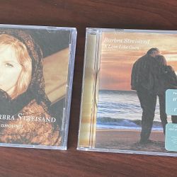 2 CD Lot, Barbra Streisand, Alove like Outs & Higher Ground, Music CD’s ,Great !