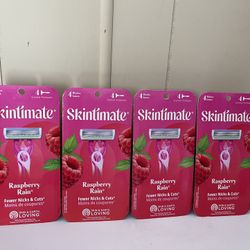 Skintimate Raspberry Rain Razors