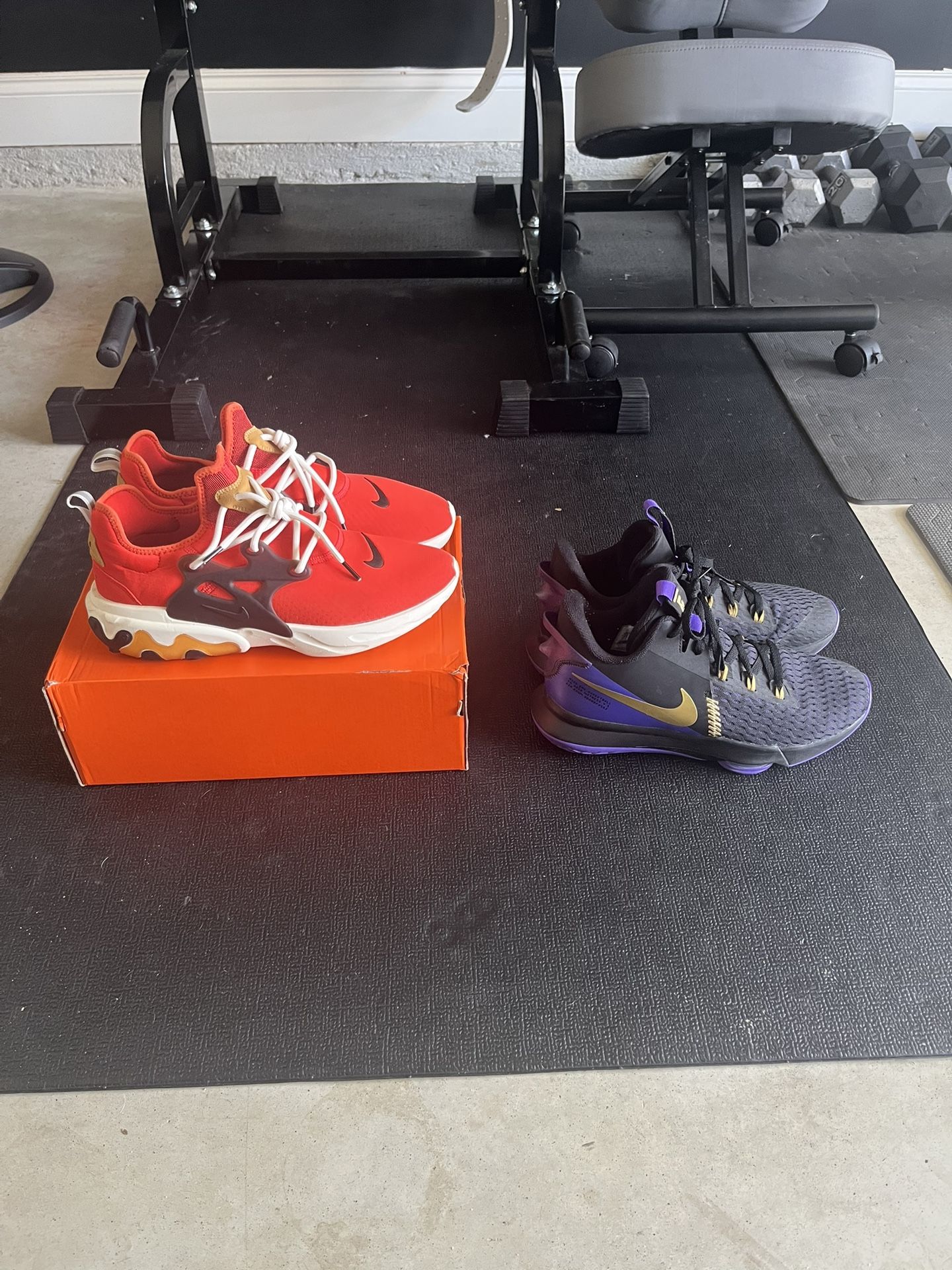 Nike Air Max and LeBron Nike Shoes size Men 12
