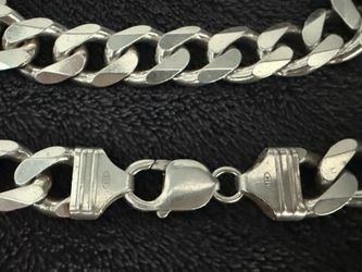 💎🔥 Solid 925 Sterling Silver Miami Cuban Chain – 13mm | 24” | 160g | Made in Italy 👍👍