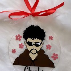 Bad Bunny Personalized 4inch Ornament 