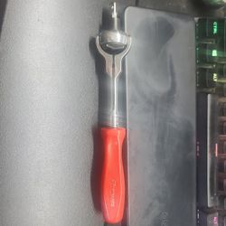 Snap On 1/4 Hex  Drive Ratchet Red THNFDM72
