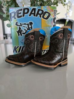 🤠 Kids' Reparo Western Boots Kids Size 7T 🤠