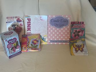 Kids Pink Crafting Bundle $12