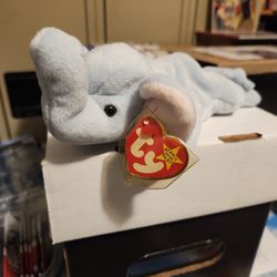 1995 Ty beanie babies original peanut with errors mint 