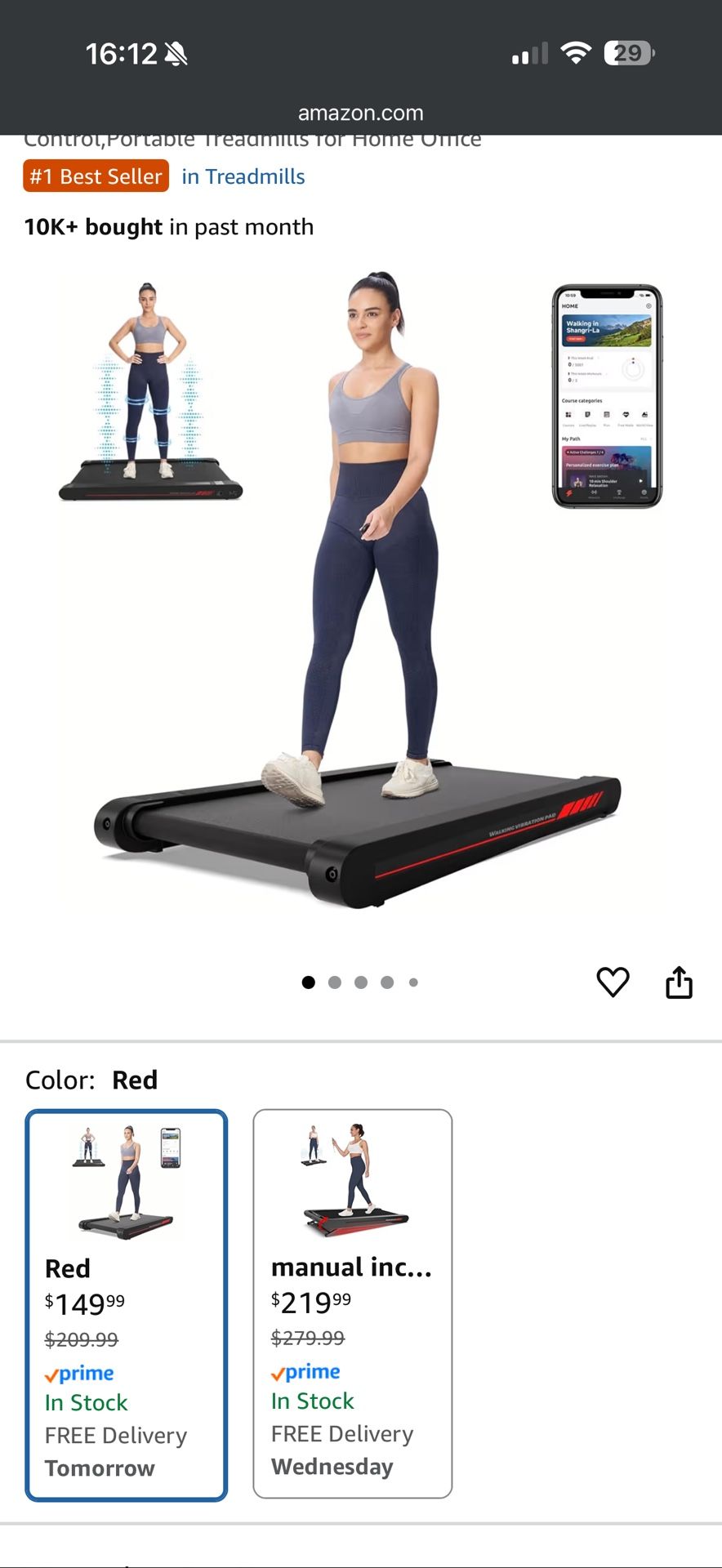 Vibrating Walking Pad