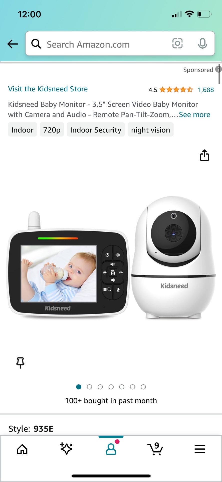 Kids camera and monitor