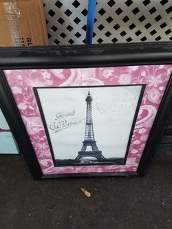 WALL ART EIFFEL TOWER