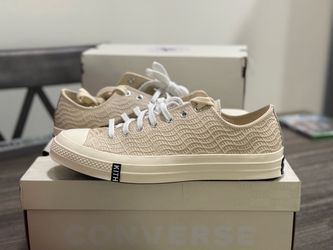 New Kith x Converse Chuck 70 Low Beige Monogram Size US 11.5 Men’s