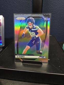 Aj Barner Prizm Refractor Rookie