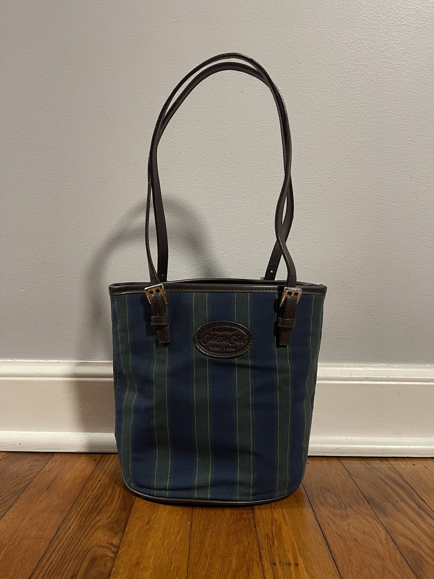 Beautiful Longaberger Collection Club Canvas Tote