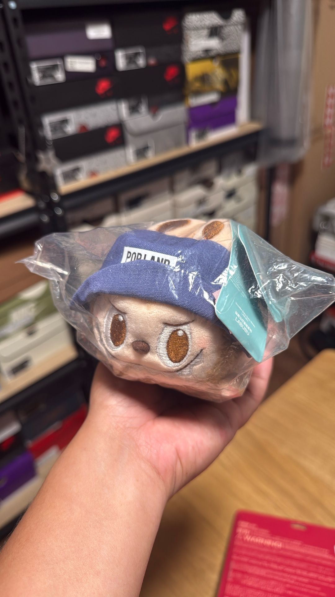 Popmart Pop Land Labubu Exclusive Magnet Shoulder Plush