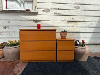 Dresser and night stand