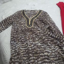 Adrienne Vittadini Tunic Size Large