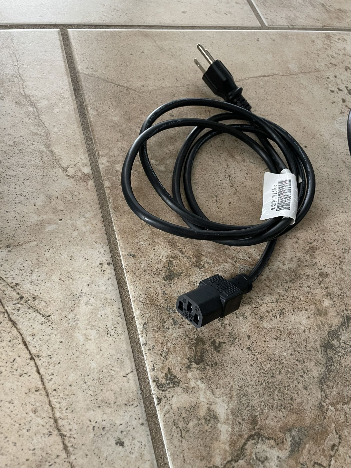 Computer Monitor Power Cable