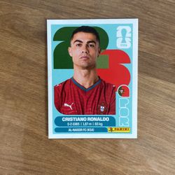 Cristiano Ronaldo World Cup 2026 Panini