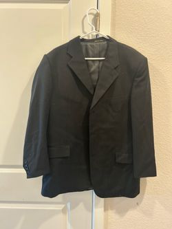 Vintage Pavone Soft Black Tuxedo Jacket Made in Italy Men’s Approx. Size 42